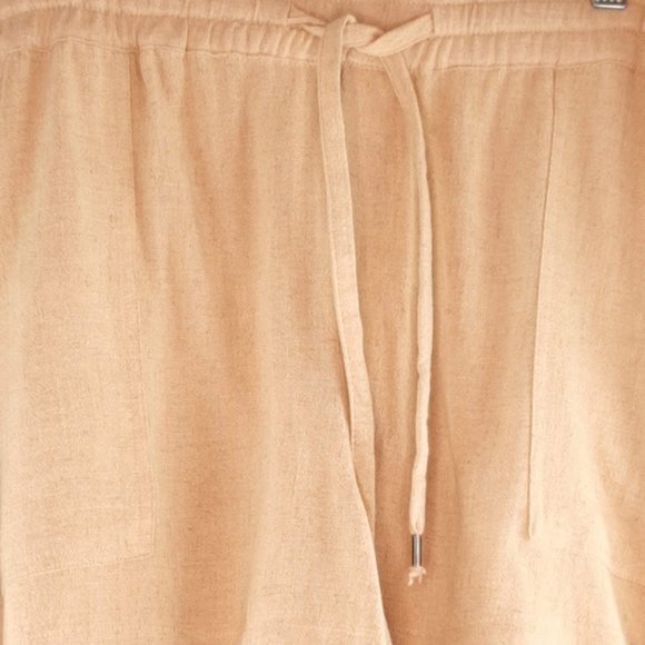 NWT XL Linen Short Tan Casual  dress shorts - Picture 8 of 14